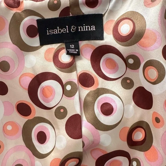 Tailored Tan Suit Jacket with 3/4 Sleeves - Picture 10 of 11